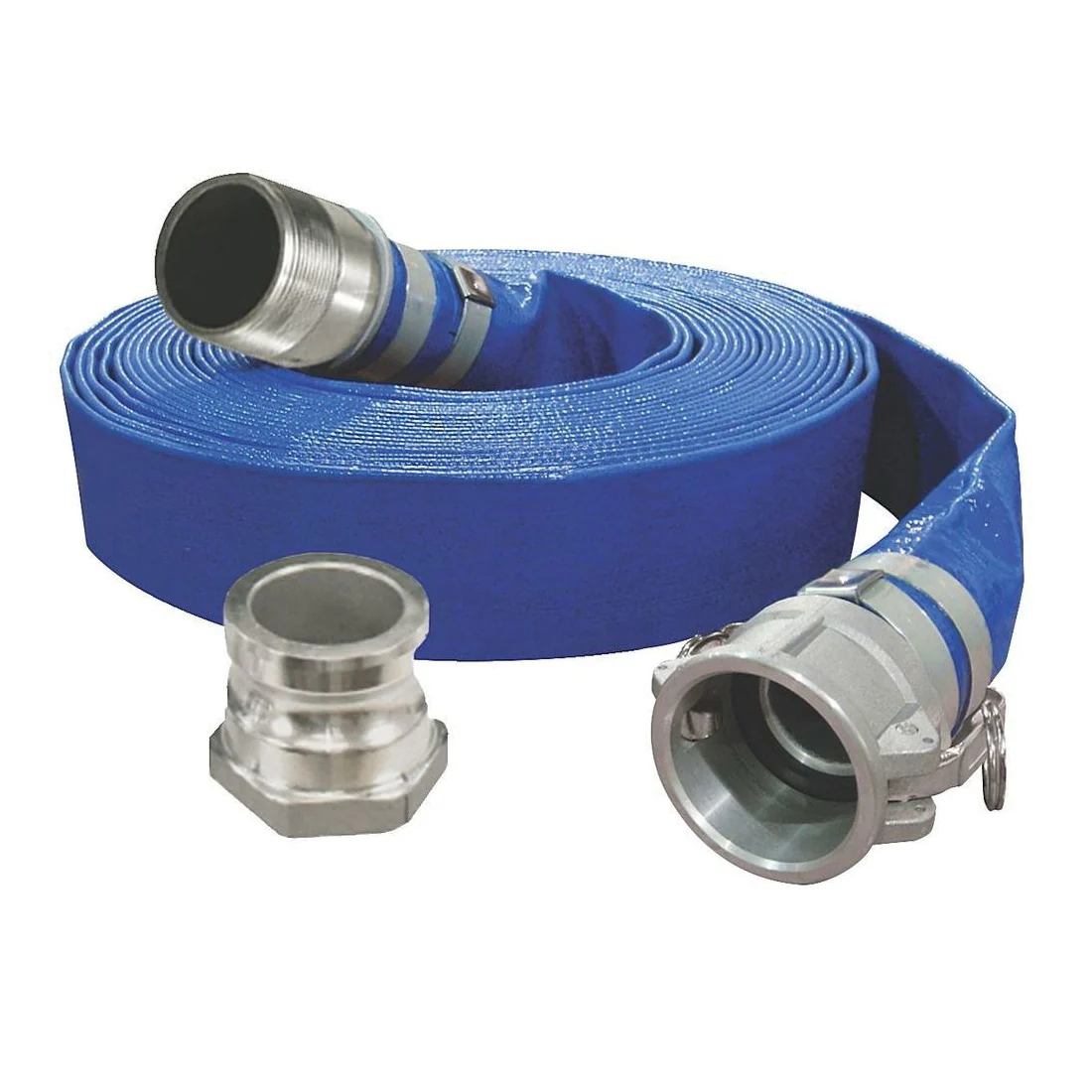 King Canada KW-502  ~  Discharge Hose Water Pump 2 Inch X 50 Ft. Kit With Camlock