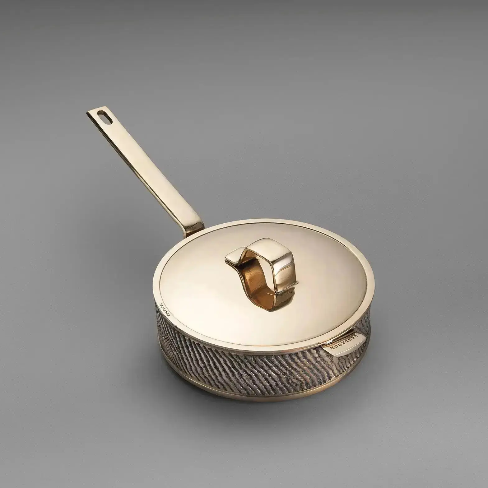 Luxury Heavy Gauge Uncoated Kansa Bronze Sauté Pan – Robustus