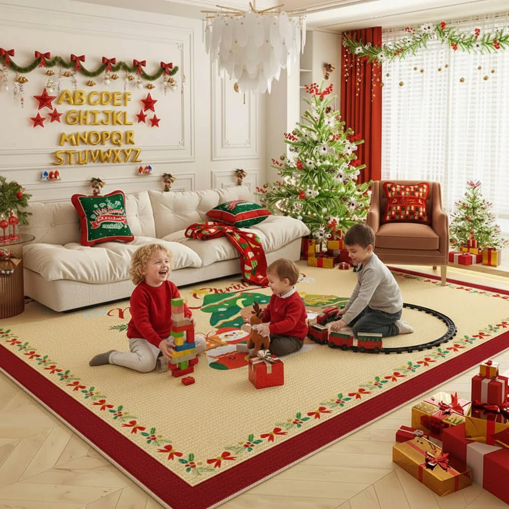 SPICESTEP – Warme antislip tapijt in kerstkleuren