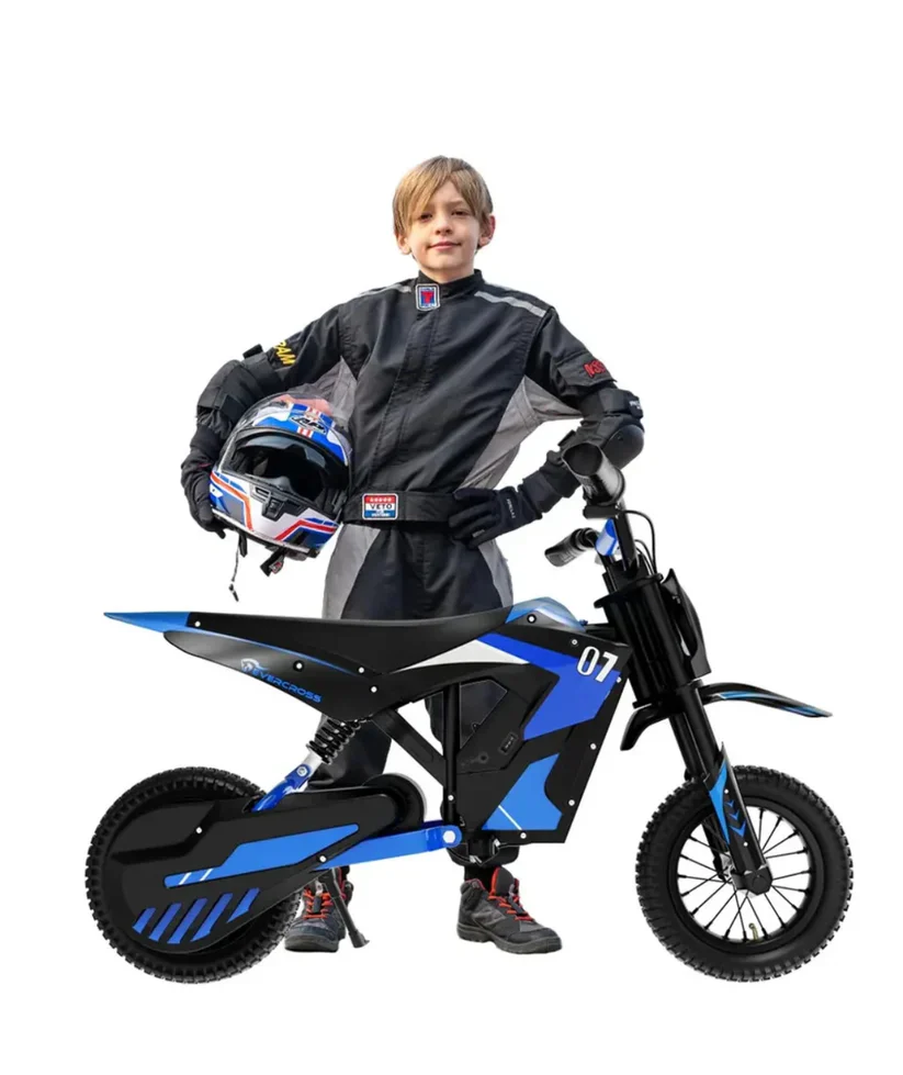 EVERCROSS EV12M Kinder-Elektromotorrad, 25 km/h, 15 km Reichweite