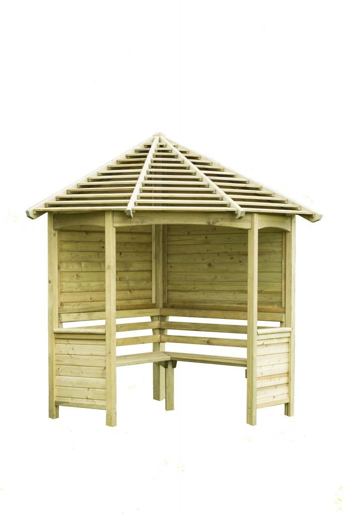 Forest Garden Venetian Corner Arbour