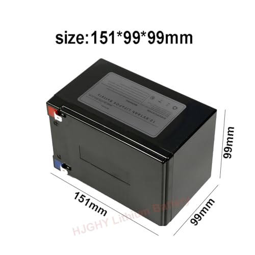 HJGHY Batteria 12V 18Ah Lifepo4 Batteria al Litio Ricaricabile da 12V con Oltre 2000 cicli per Campeggio all'aperto : Amazon.it: Sport e tempo libero