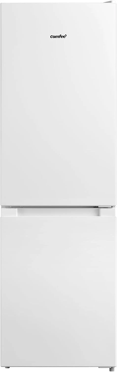 Comfee' RCB169DK3 Kühlschrank mit Gefrierfach 150cm Höhe/Kühl-/Gefrierkombination/Low Frost/174L/leise Kühlgefrierkombi 38dB/Einstellbare Kühlschranktemperatur/LED-Licht/156 kWh/Jahr/Schwarz