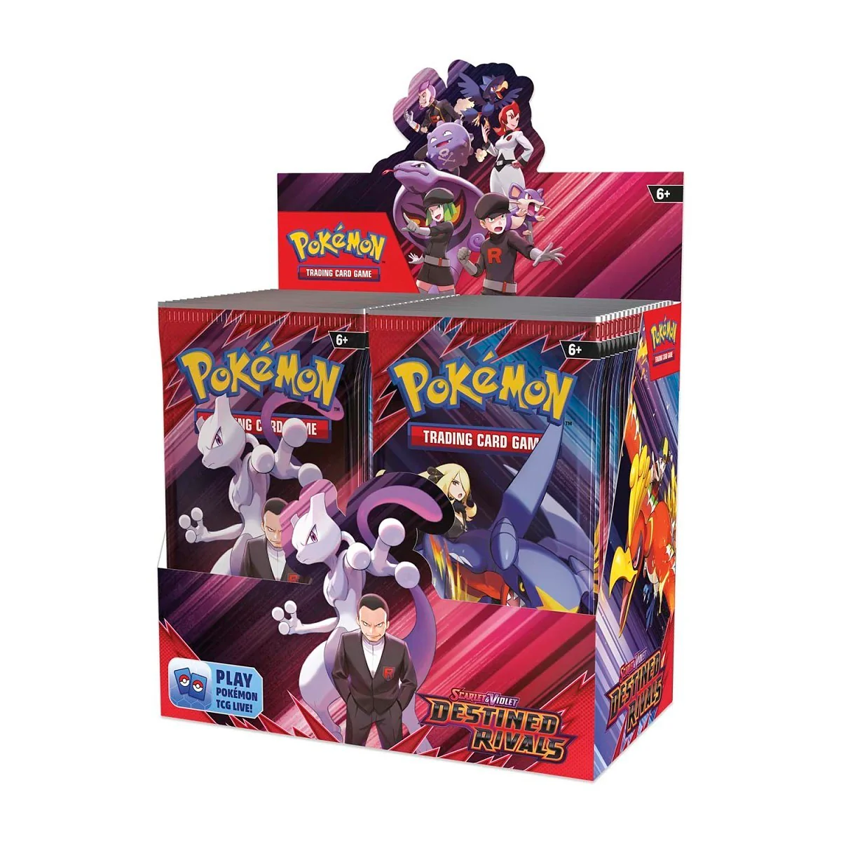Pokmon Destined Rivals Booster Box C Uitbreiding voor het Trading Card Game