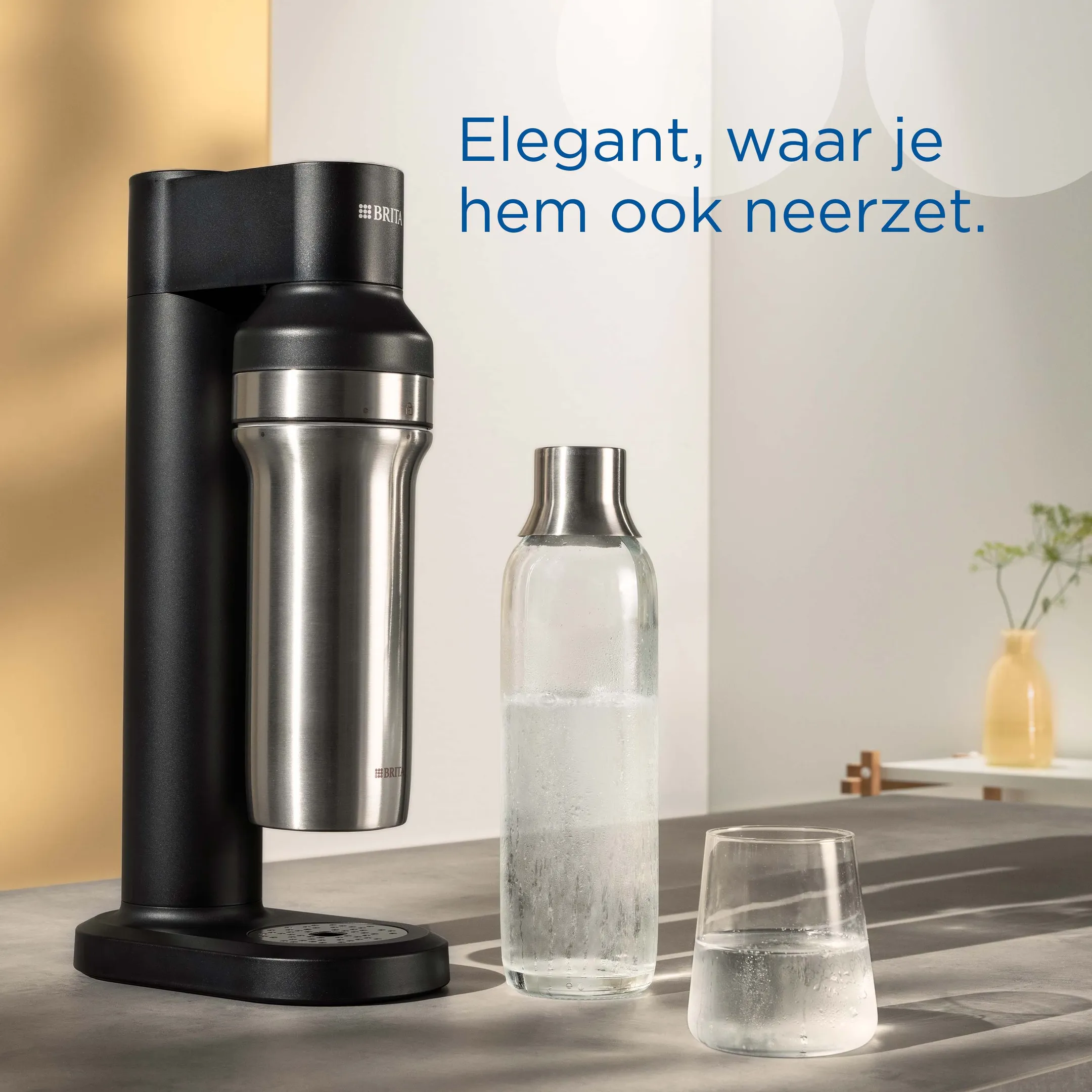 Brita SodaTRIO Bruiswatertoestel - Zwart