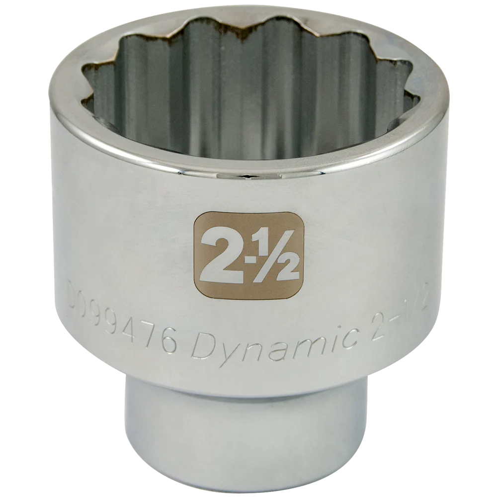 Dynamic D099446  ~  1 Inch Drive 1-7/16 Inch 12 Point Chrome Socket