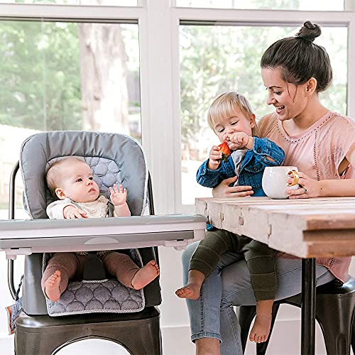 Ingenuity SmartServe 4 in 1 seggiolone con vassoio girevole   Connolly   Seggiolone, seggiolino per bambini e booster : Prima infanzia