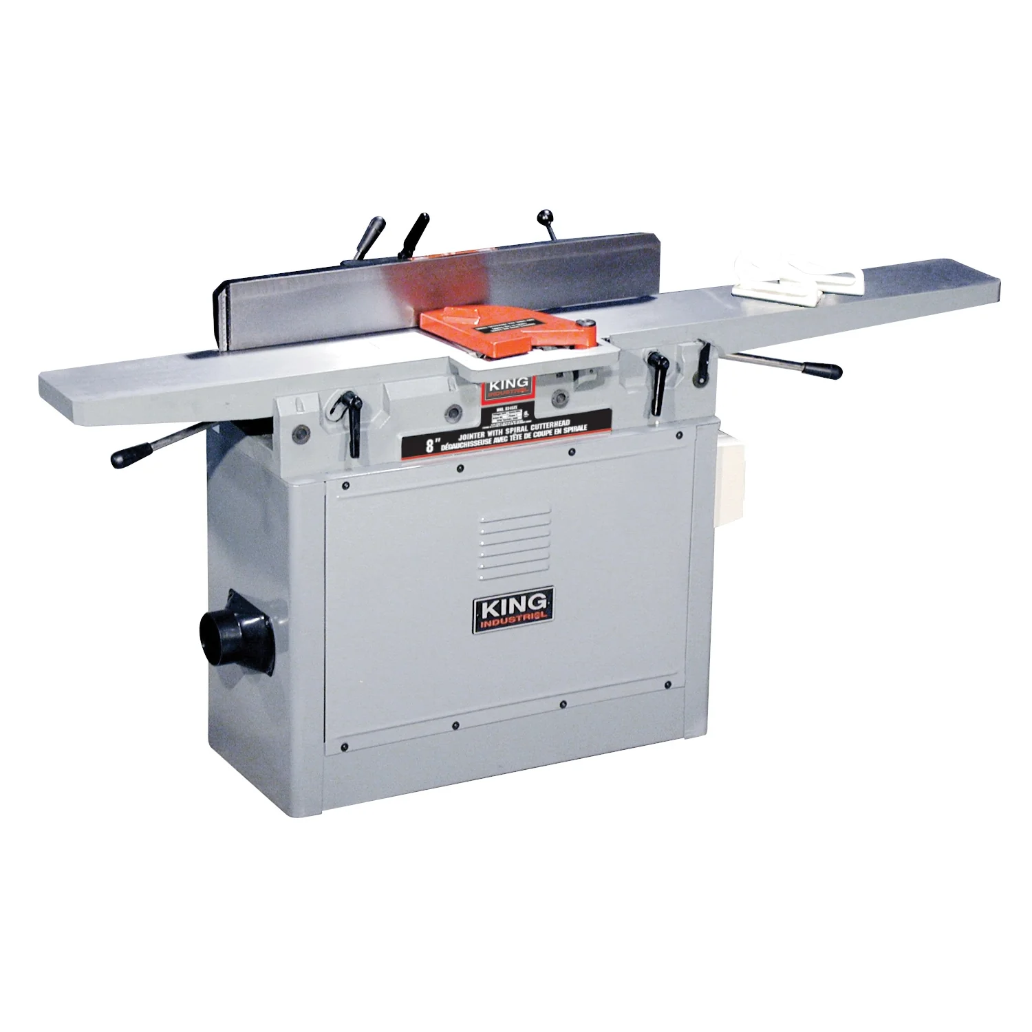 King Canada KC-85FX  ~  Jointer 8 Inch Spiral Cutterhead 9 Amp 220V