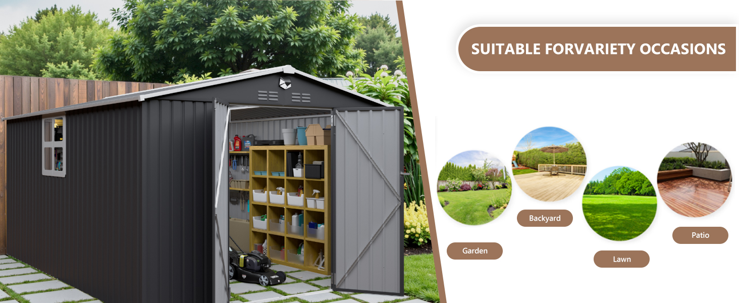 Outside Storage shed