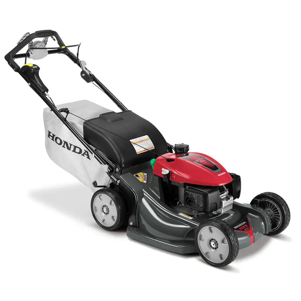 Honda 21-inch Nexite self-propelled mower deck – Versamow 4-in-1 system – hydrostatic drive – electric starter – GCV200 engine with Roto-Stop