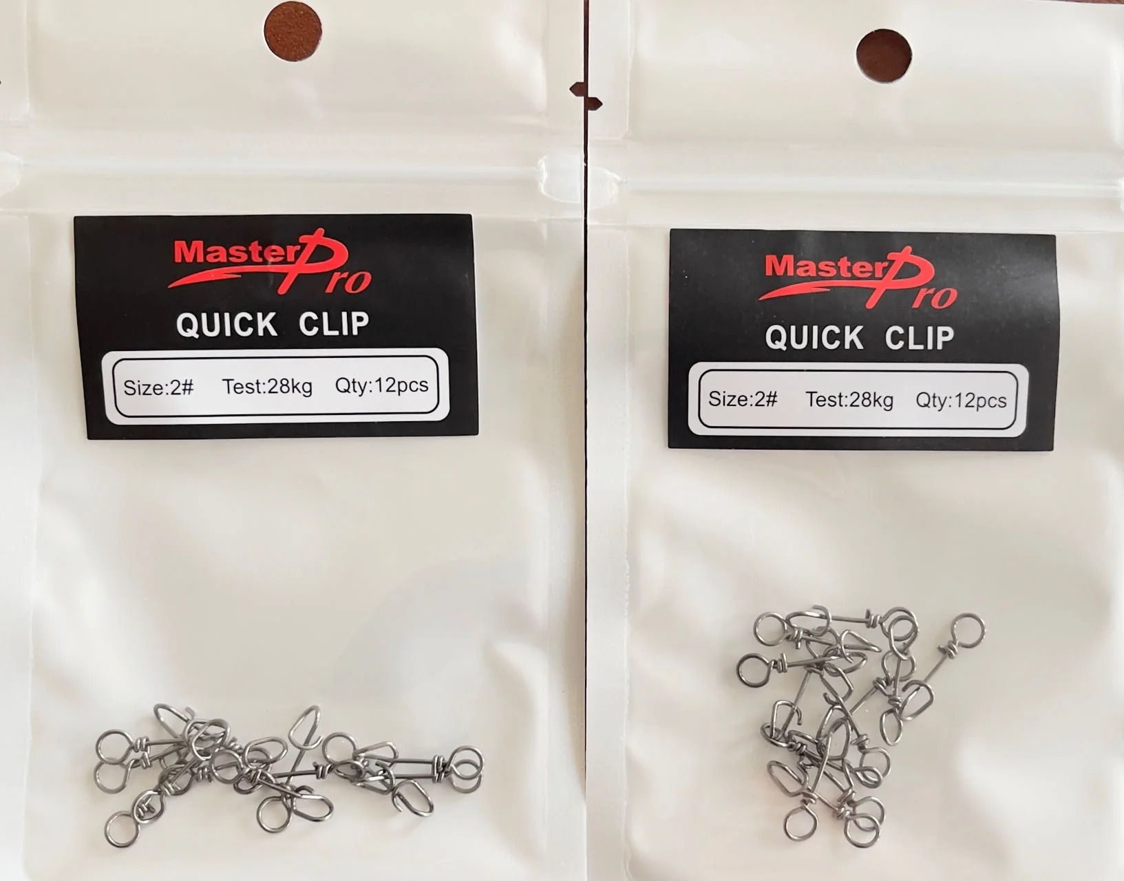 2 Packs Of 12Pcs Size 2# Quick Clips Fishing Tacklecb