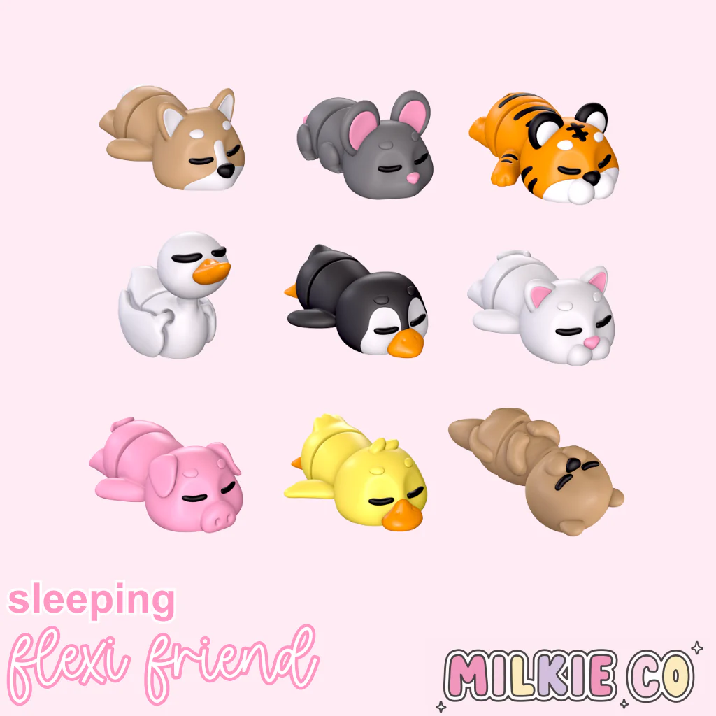 Sleeping Flexi Friends