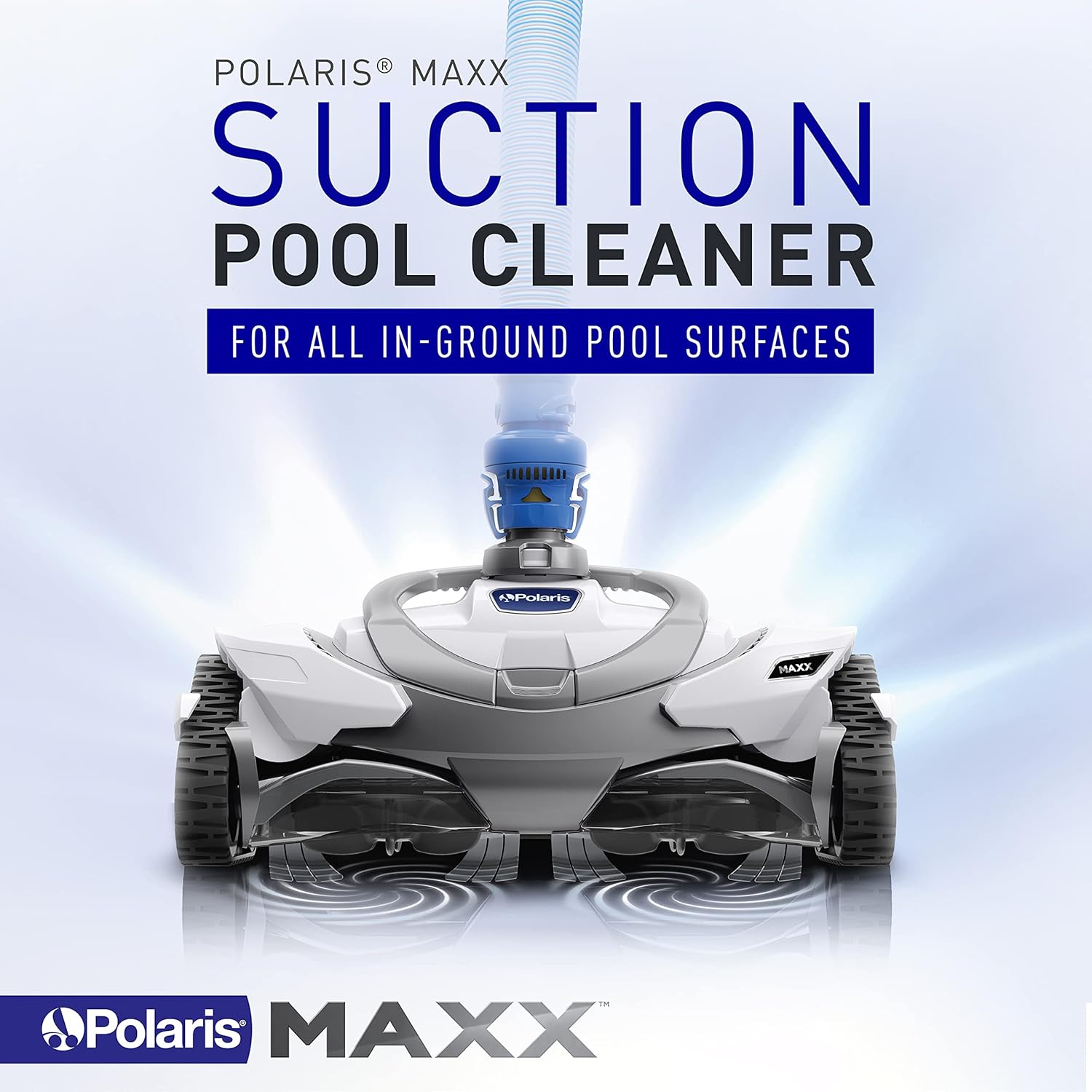 Polaris MAXX Premium Suction-Side Automatic Pool Cleaner for All In-Ground Pool Surfaces  Smart Navigation  Energy Efficient  Halo Technology for Easy Debris Removal