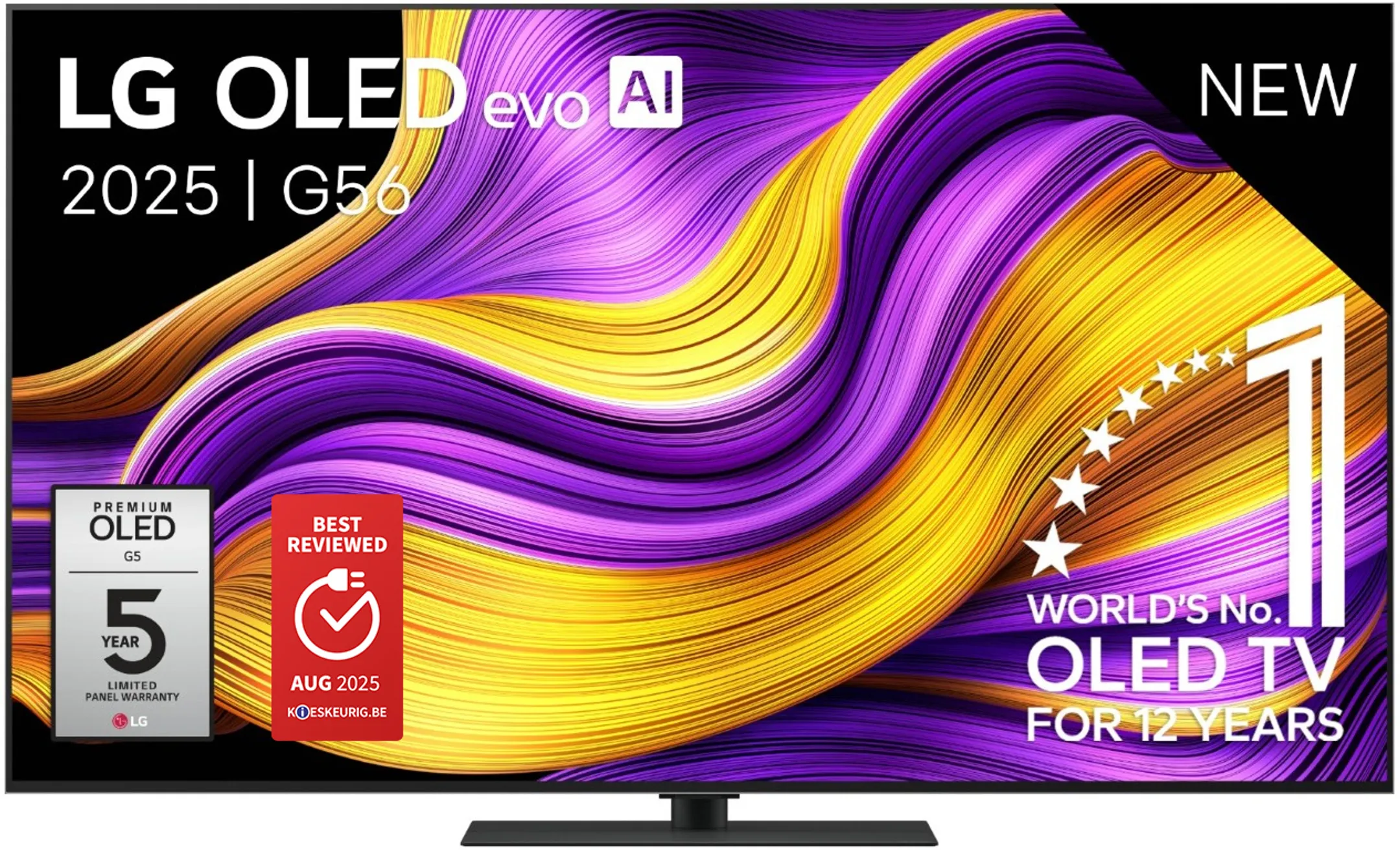 LG OLED evo TV 4K OLED65G56LS (2025) - 65 inch