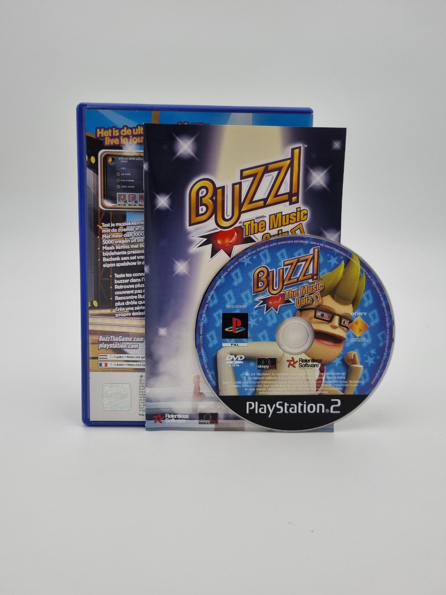 Buzz! The Music Quiz PS2
