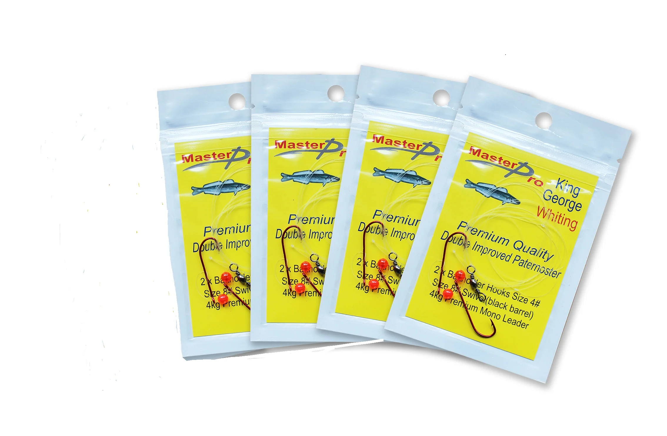 4 x Custom Designed King George Whiting Rigs Fishing Tackle 4#
