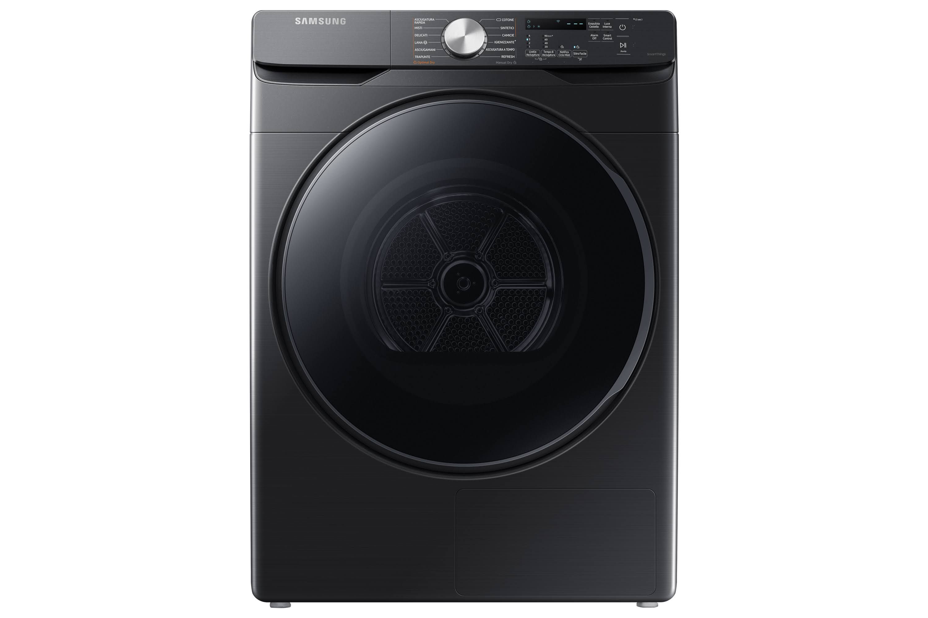 DV16T8520BV Asciugatrice Libera installazione Caricamento frontale 16 kg Nero