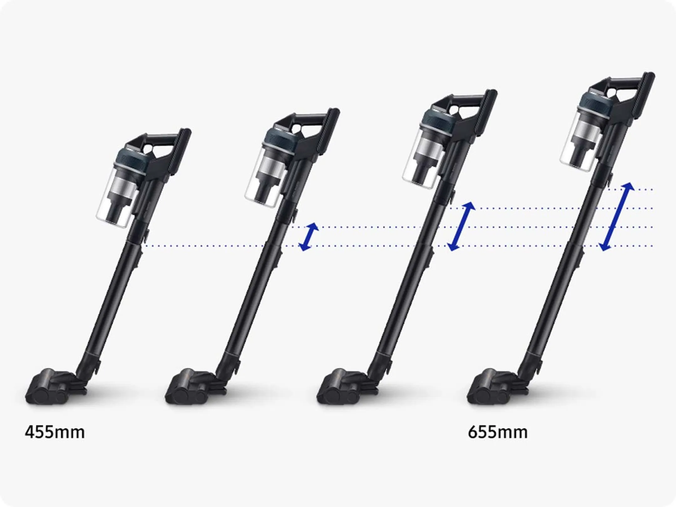 Samsung Steelstofzuiger Jet 95 Premium VS20C954FTB/WA