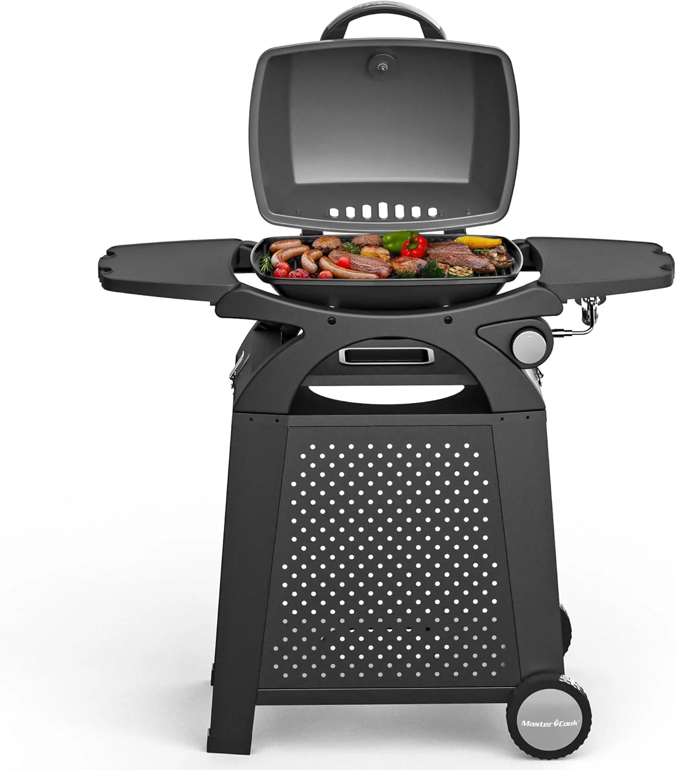 MASTER COOK 3 Burners Propane Grill, 472 Sq.In Cooking Area with Warming Rack