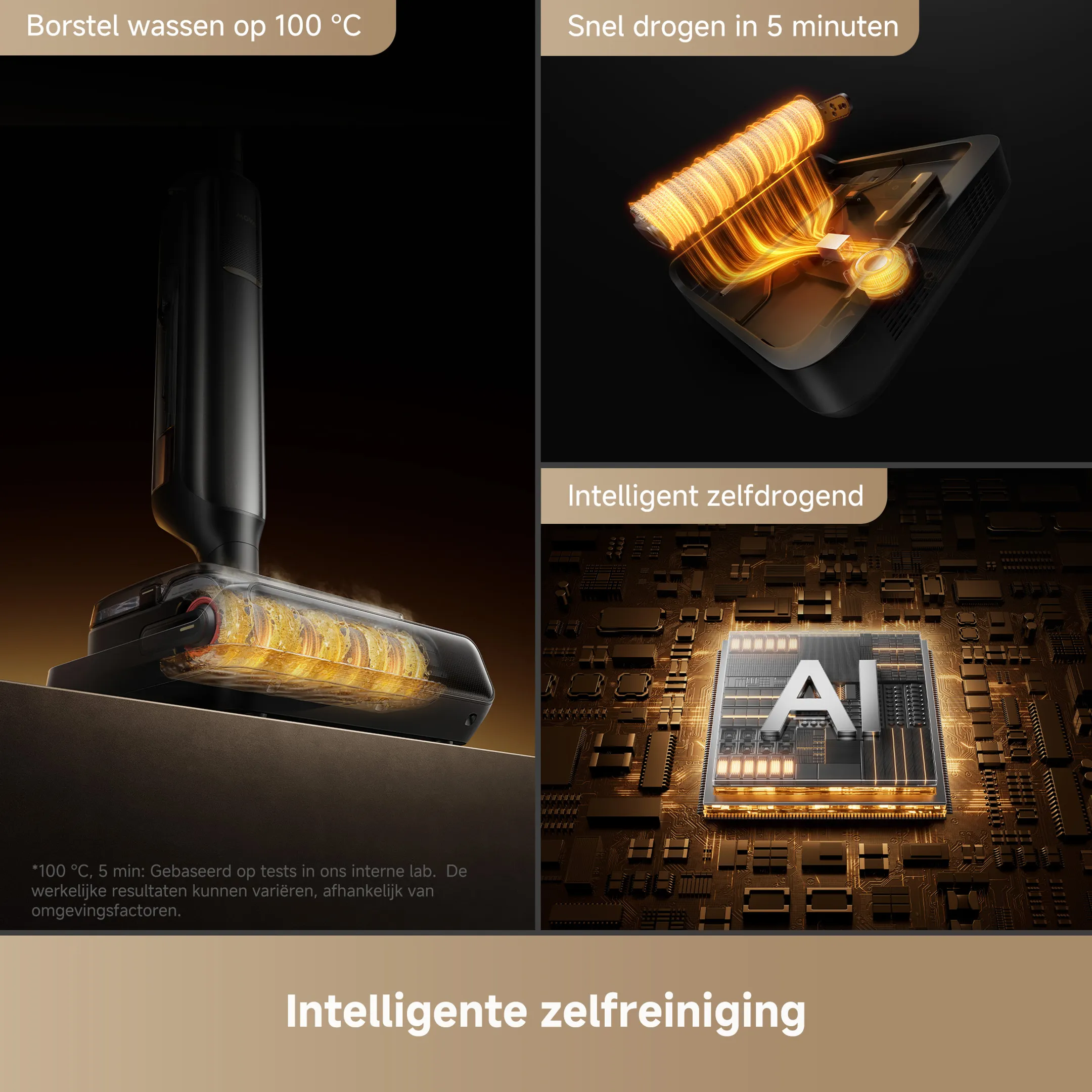 MOVA Vloerreiniger M50 Ultra Black