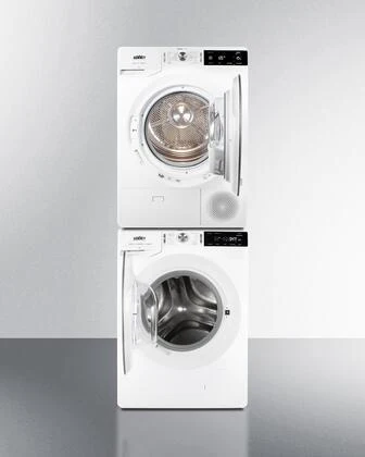 Summit 24" Electric Laundry Center With 2.3 cu. ft. Washer