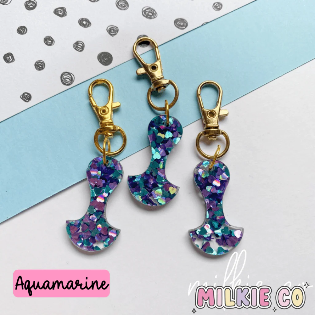 Glitter Trolley Token Blanks