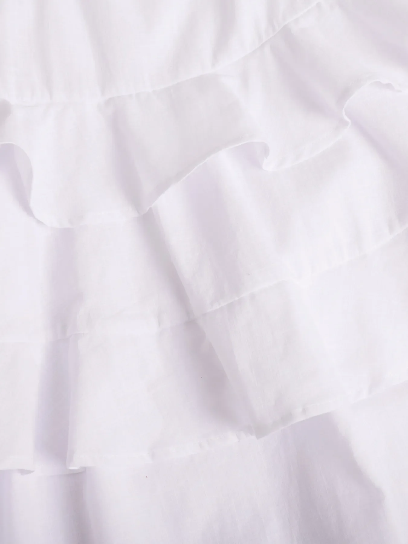 Ruffle Layered Tie Shoulder Cami Dress