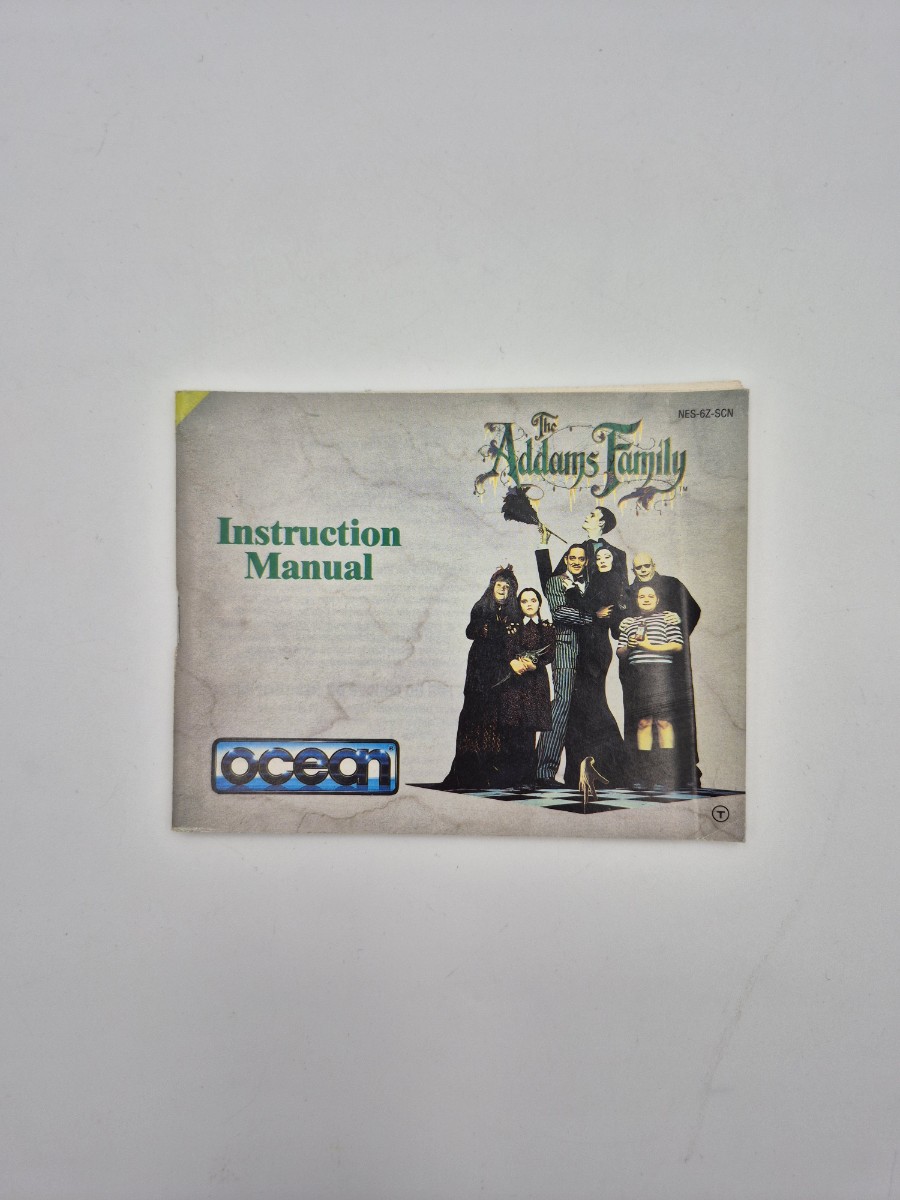 Addams Family NES Handleiding
