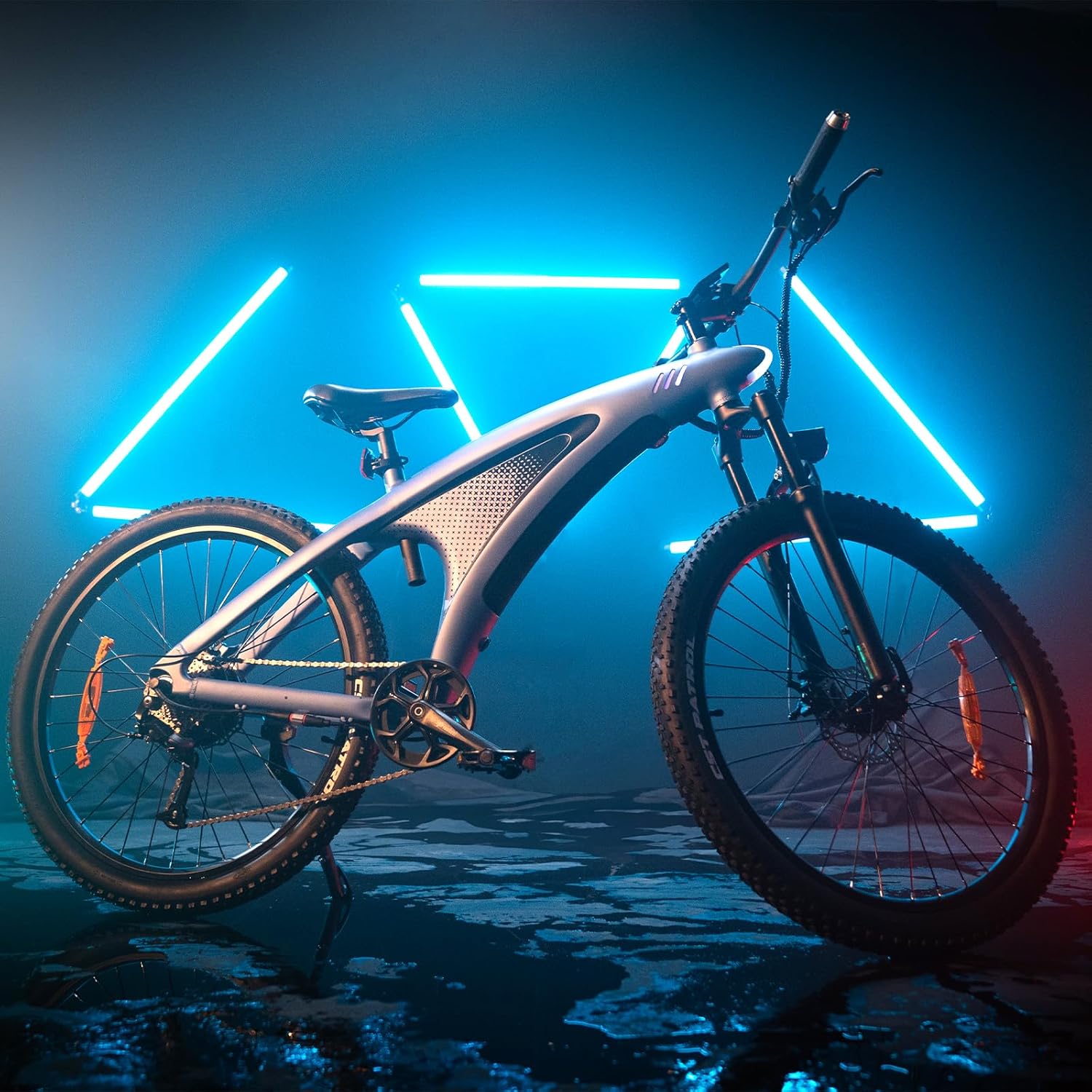 HX Q5 Bicicleta Eléctrica Montaña para Adultos con Carga rápida 48V 20AH Batería Extraíble,27.5