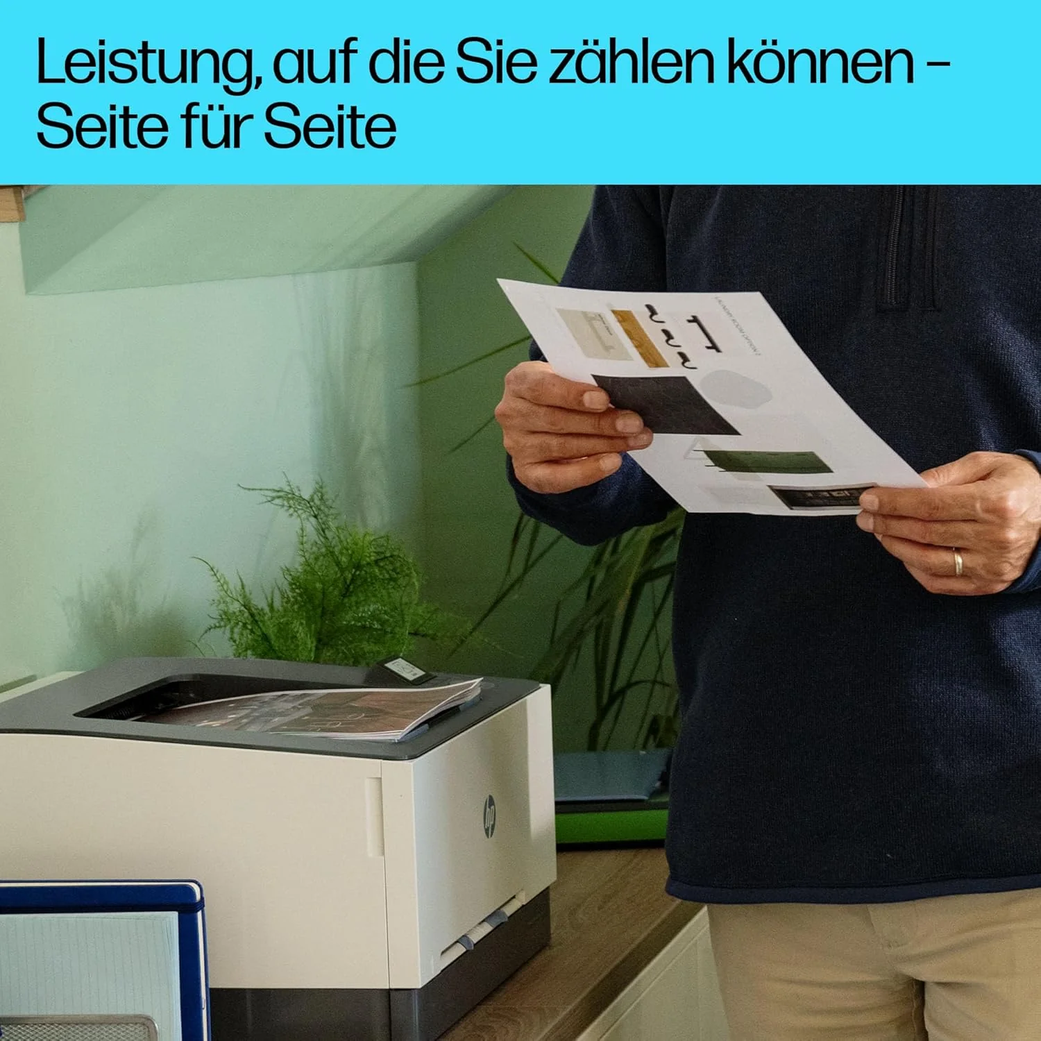 Stampante laser multifunzione a colori HP Color LaserJet Pro MFP 3302fdwg, Fax, Stampa automatica fronte/retro, Touchscreen, Wi-Fi, Ethernet, USB, HP Wolf Pro Security