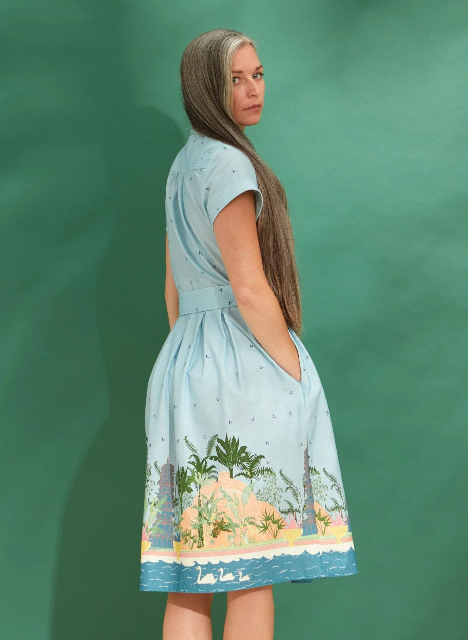 Louise Kew Gardens Organic Dress