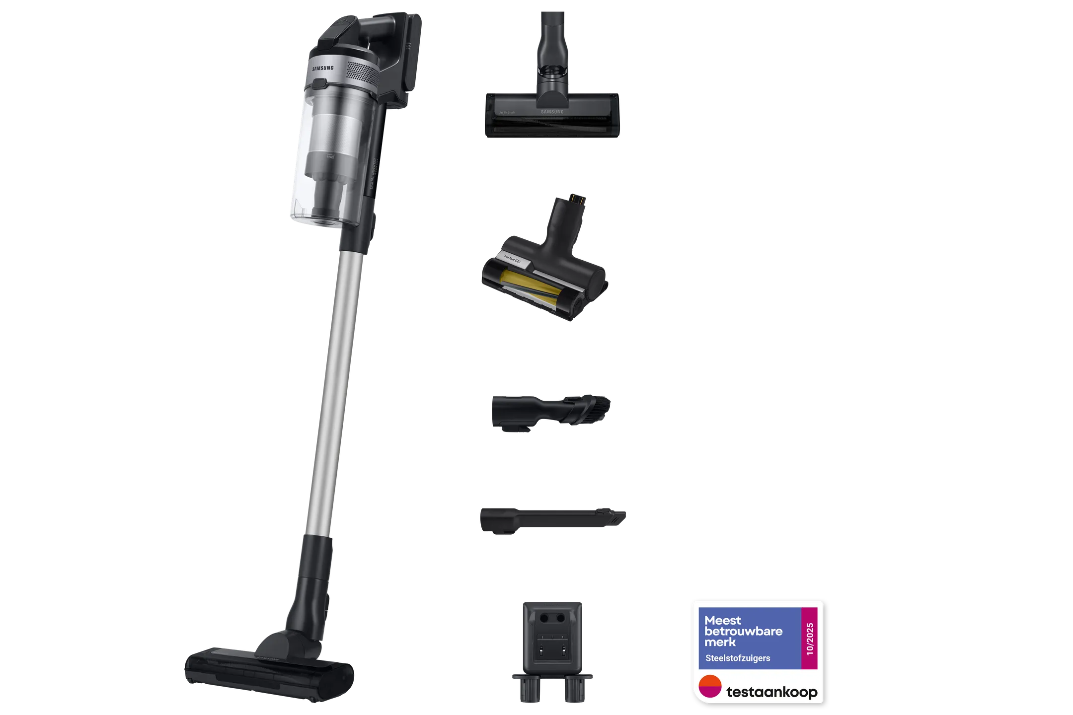 Samsung Steelstofzuiger Jet 65  Pet VS15A60AGR5/WA