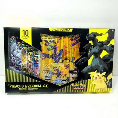Pokemon Pikachu and Zekrom GX Premium Collection