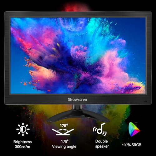 Monitor Portatile Touchscreen da 14 pollici HDR 1920x1080P 100% sRGB Monitor da tavolo con porta HDMI/USB C Altoparlanti integrati per PC/laptop/smartphone, PC Monitor Touch Screen : Informatica