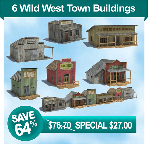 Wild West Town Pack Deal A