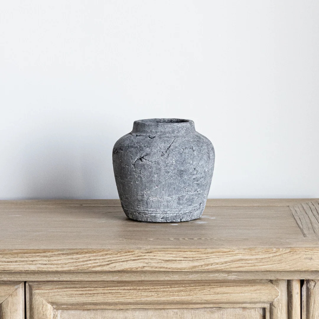Charcoal Petite Vase