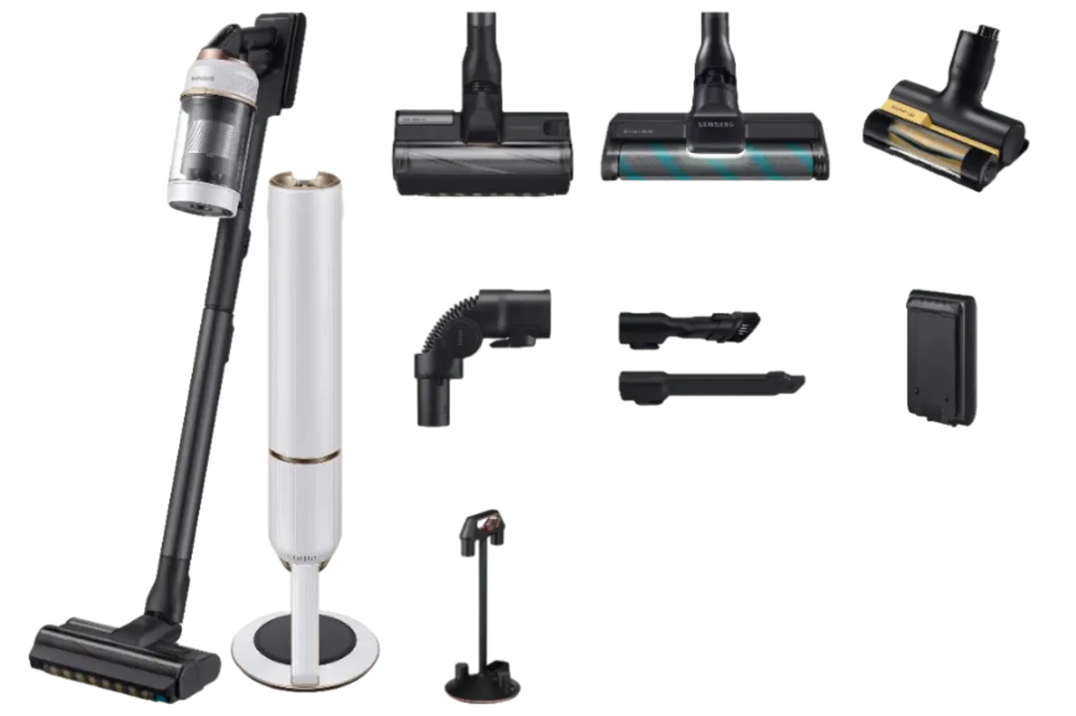 Samsung Steelstofzuiger Bespoke Jet Plus Misty White VS20B95843W/WA