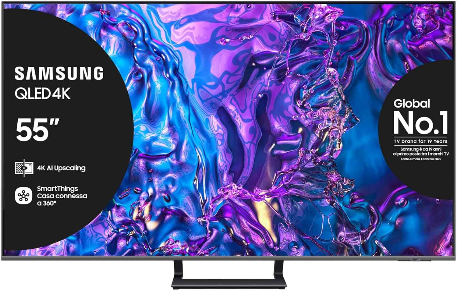 TV QE55Q74DATXZT QLED 4K, Smart TV 55