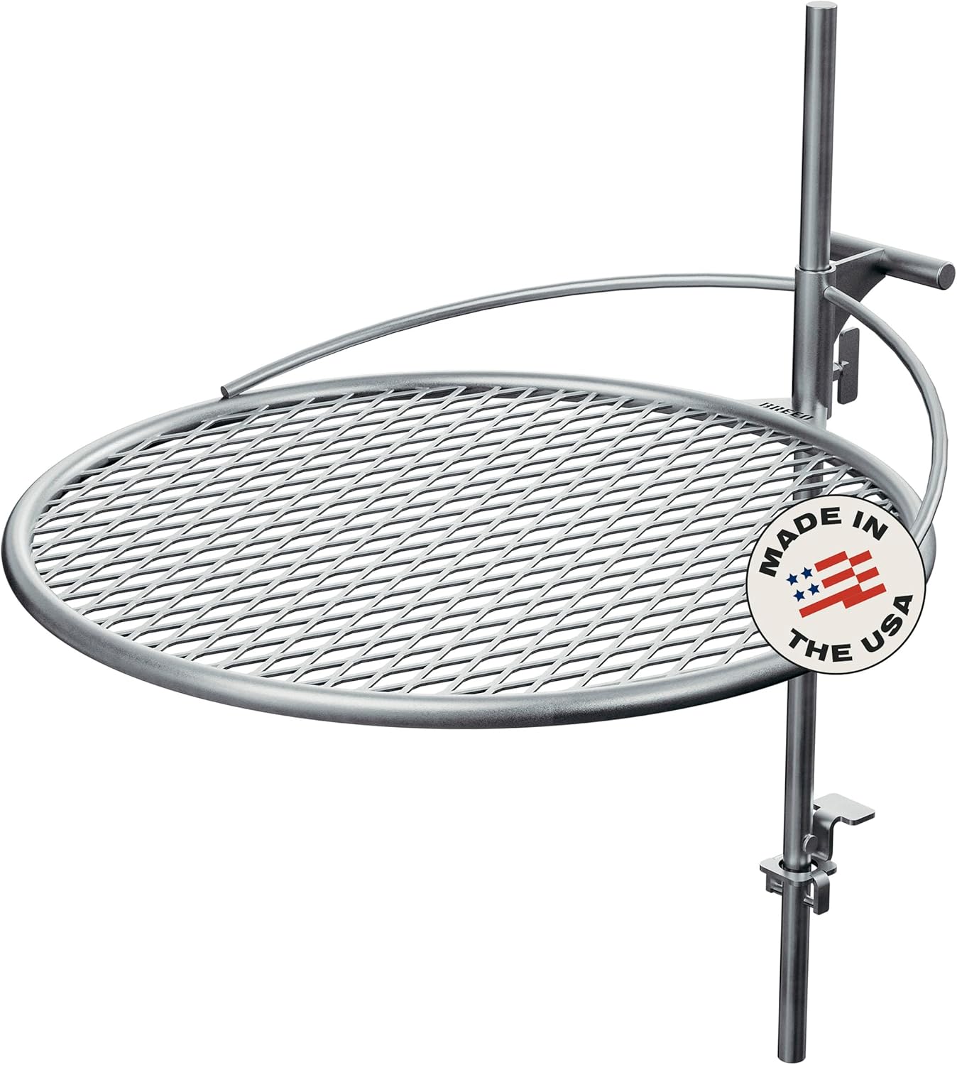Outpost Grill 24 - Campfire Grill - Breeo X Series Accessory - Stainless Steel, Durable, USA Made - Campfire Grate - Camping Cooking Rack - Fire Pit Accessories