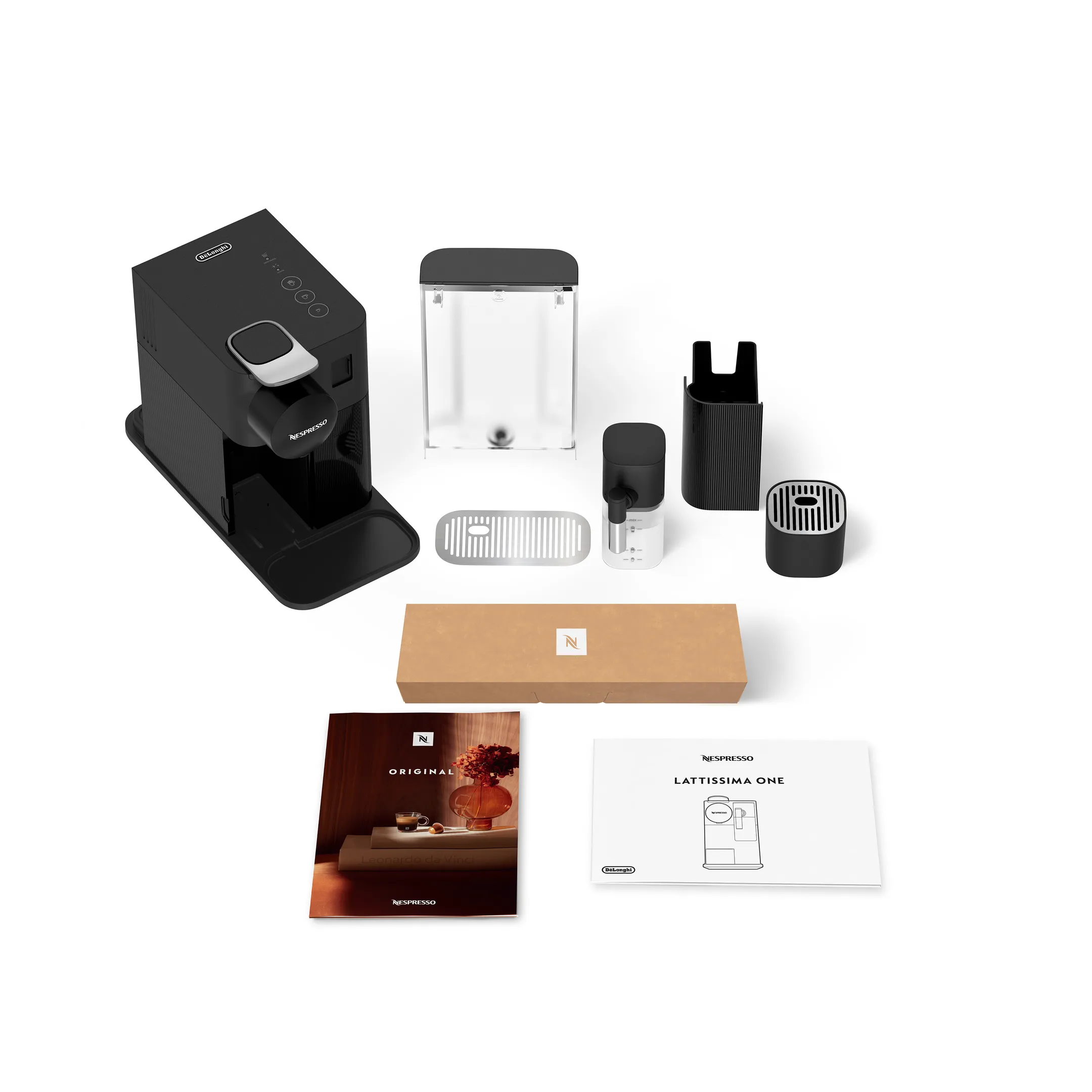 De'Longhi Nespresso Koffiemachine Lattissima One Black