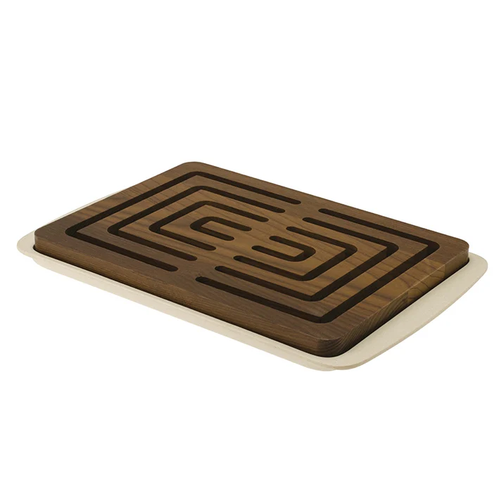 Vitto Cutting Board, Dark Wood