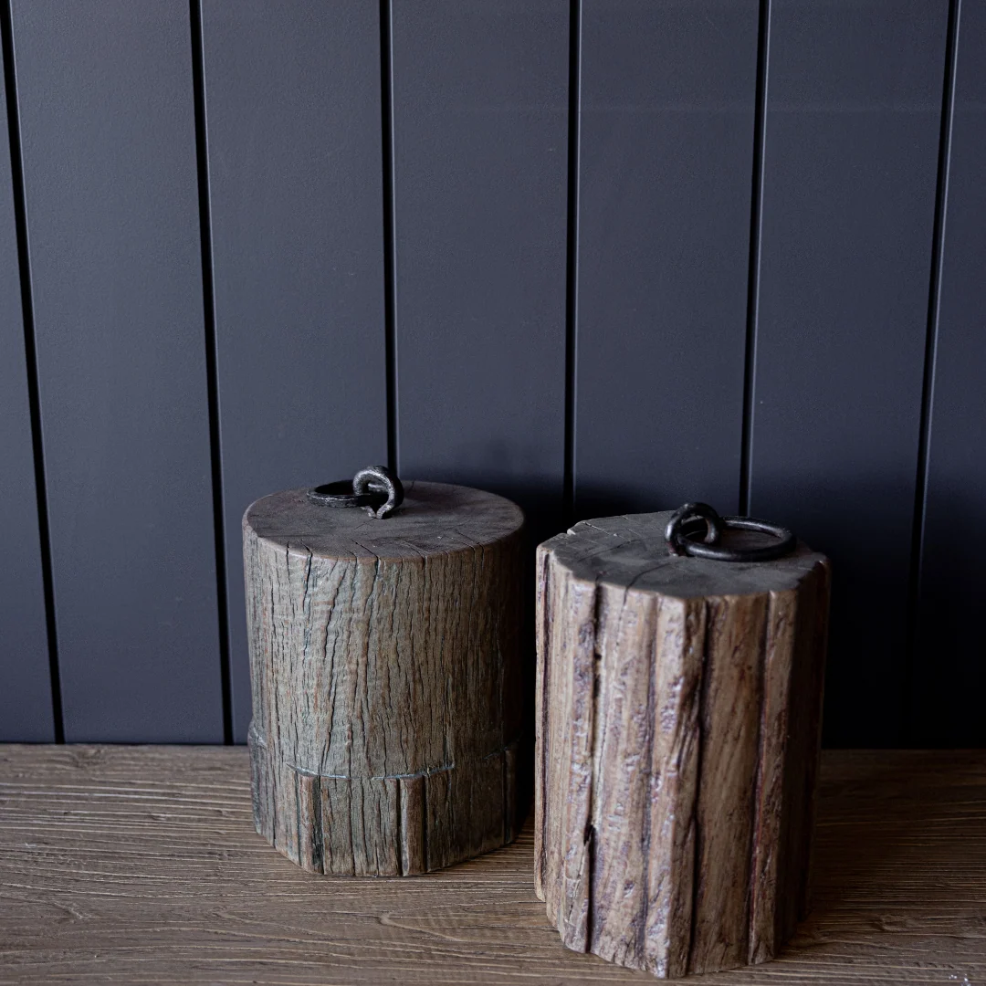 Vintage Wooden Door Stopper