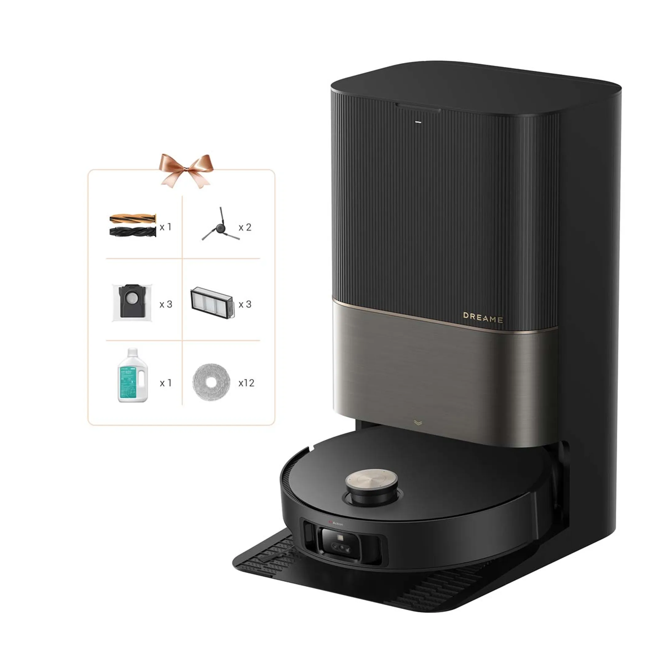 Dreame Robotstofzuiger 2in1 X50 Ultra Complete Black