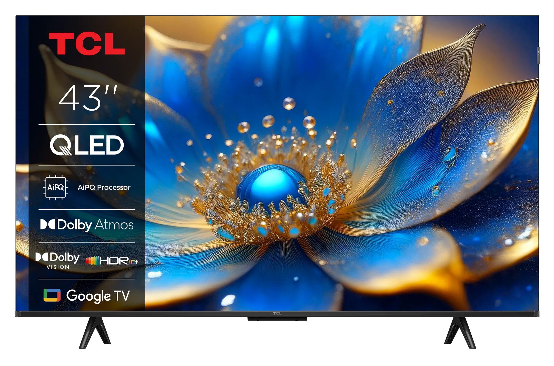 TCL QLED 4K TV 43P79K (2025) - 43 inch