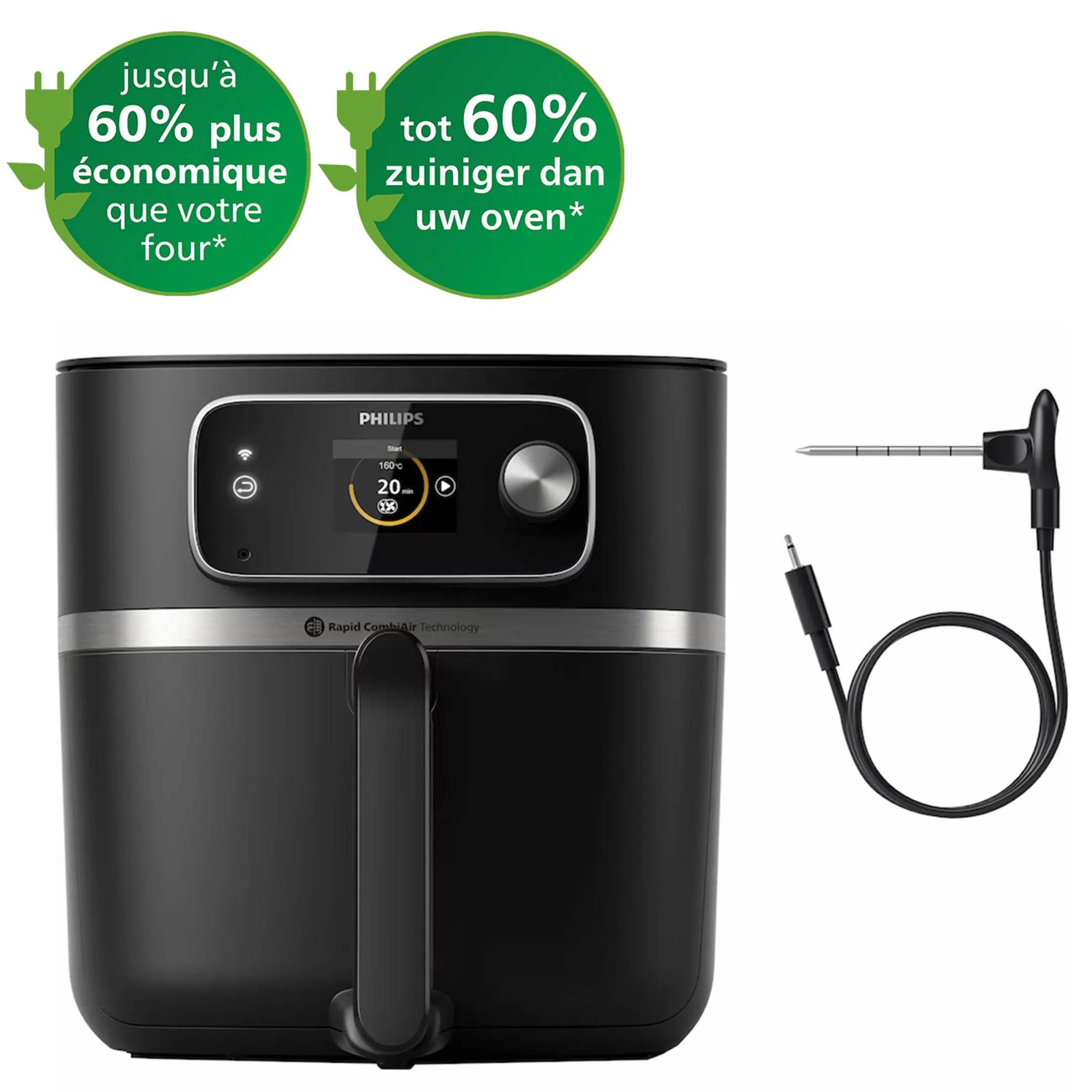 Philips Airfryer Combi XXL 7000 series HD9880/90