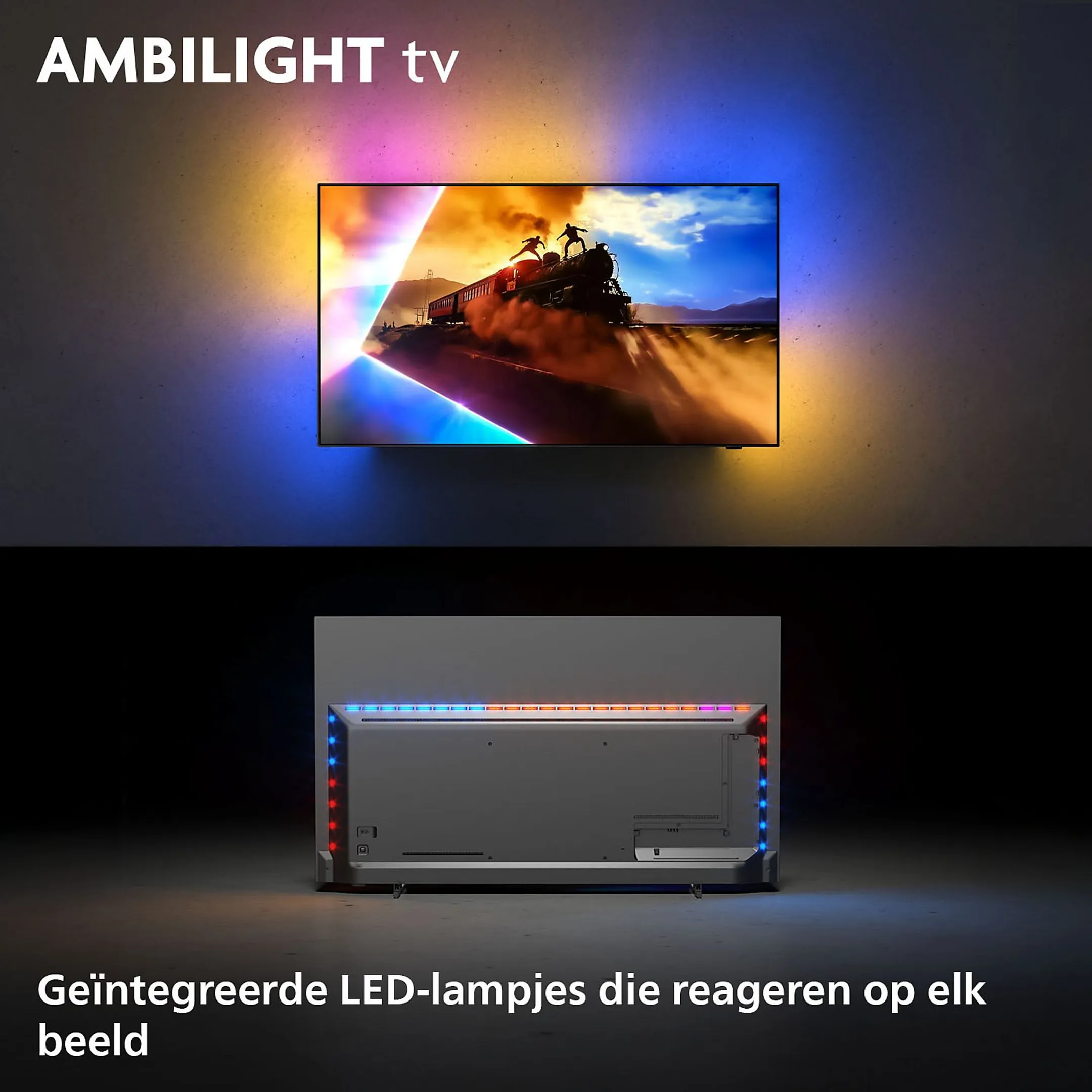 Philips OLED 4K Ambilight TV 48OLED760/12 (2025) - 48 inch