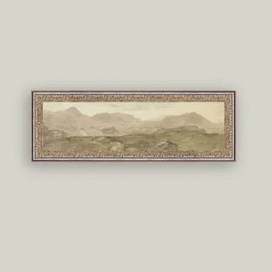 Honister Crag Framed Antique Inspired Art