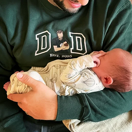Vaderdagcadeau | DadThread | Een op maat gemaakte hoodie voor trotse vaders