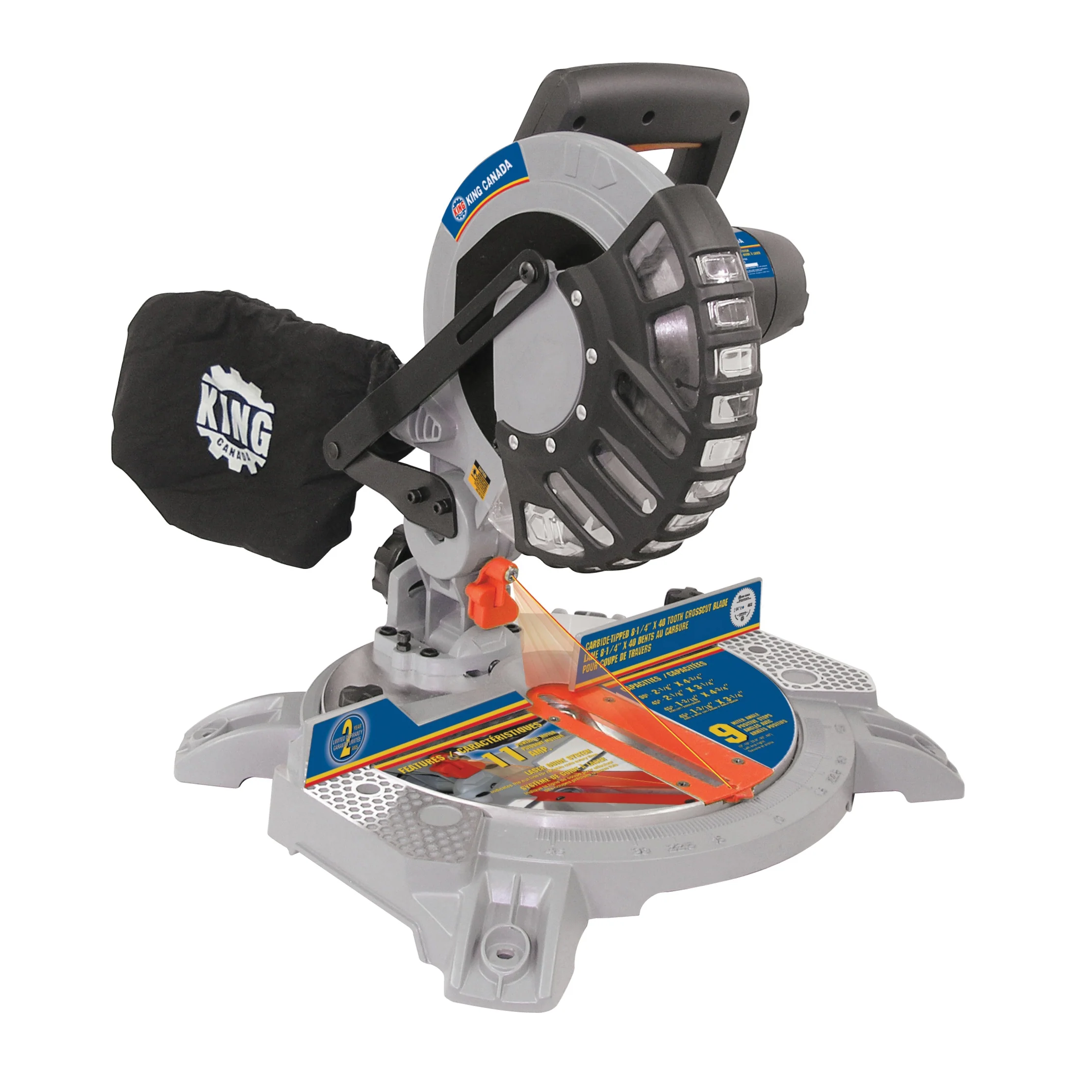King Canada 8320SC  ~  Miter Saw 8-1/4