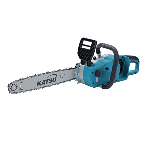 KATSU FIT BAT 21V Motosega a Batteria Brushless 16 Pollice, Motore senza spazzole, Motosega Elettrica per Taglio del Legno Potatura Giardinaggio, senza Batteria 102735 : Amazon.it: Giardino e giardinaggio